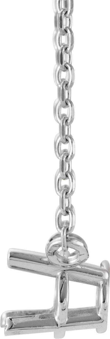 Solitaire Necklace view 2