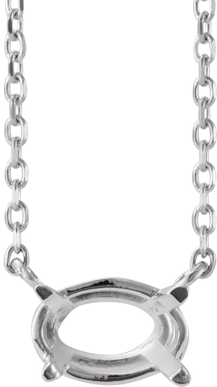 Solitaire Necklace view 1