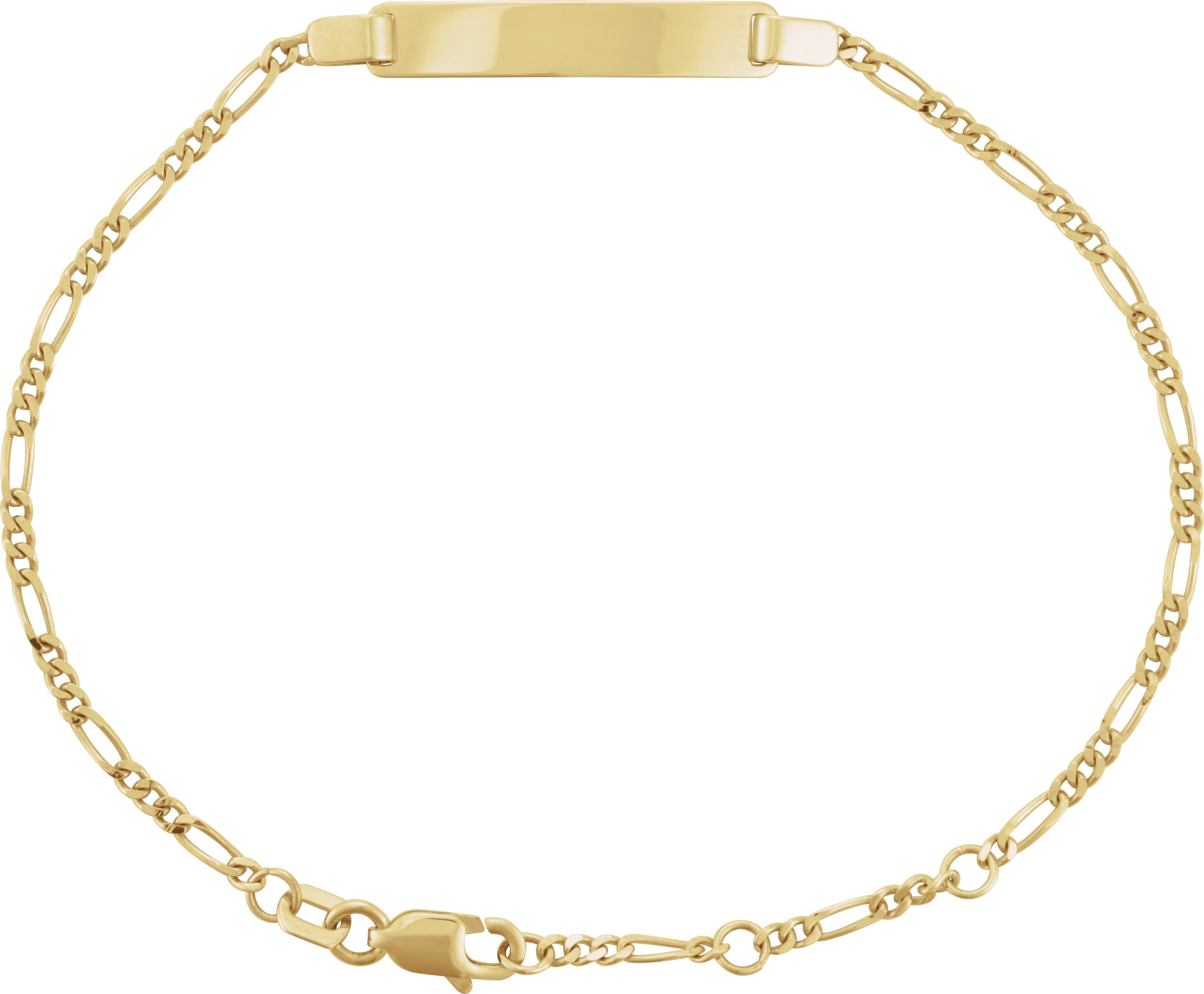 Adjustable Identification Figaro Bracelet view 1