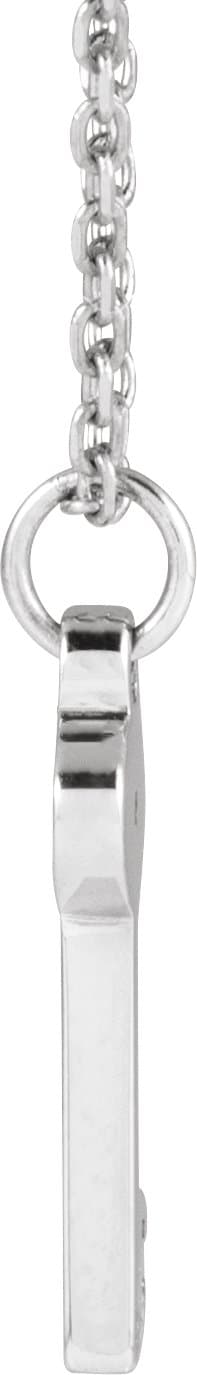 Accented Key Necklace or Pendant view 2