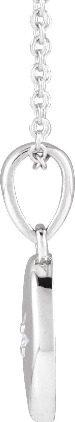Accented Star Pendant view 2