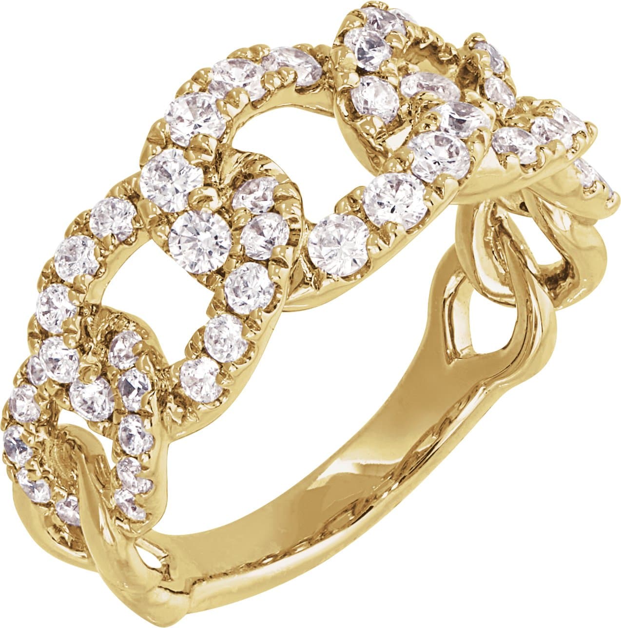 14K Rose 1 CTW Lab-Grown Diamond Ring