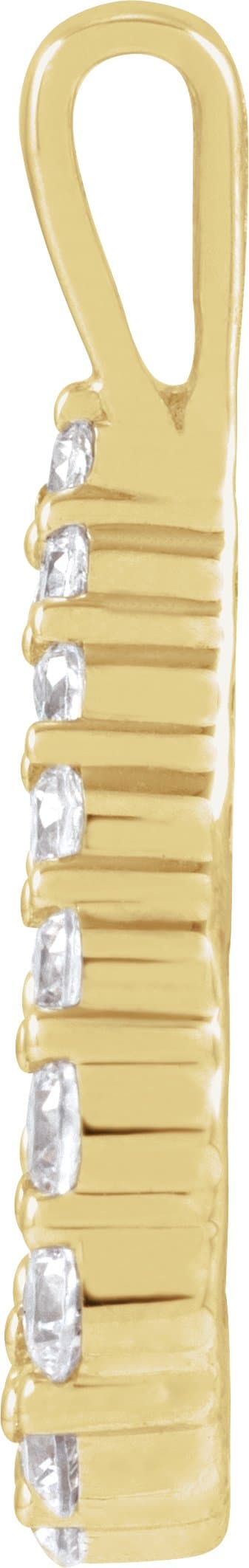 Lab-Grown Diamond Pendant view 2