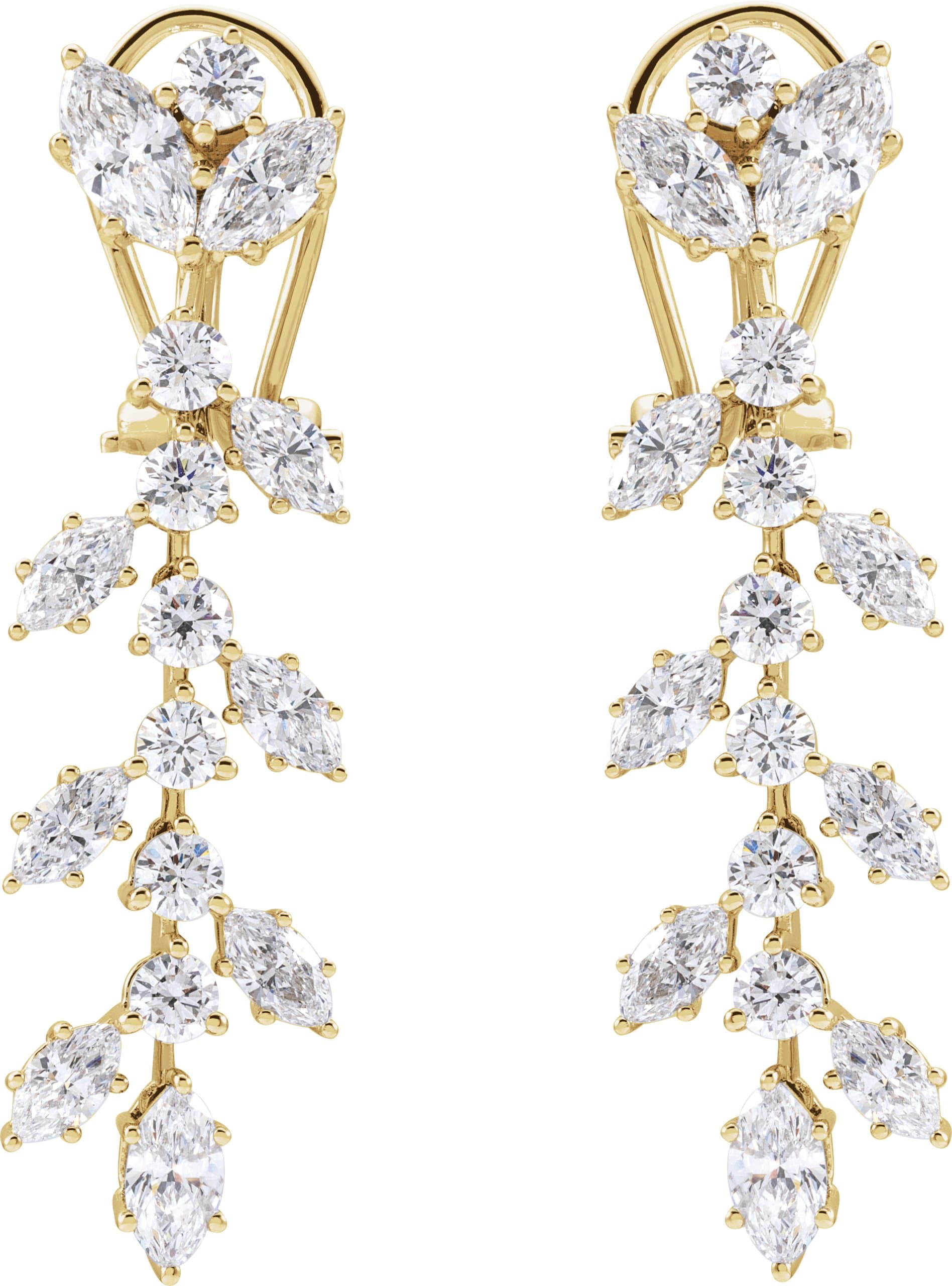 Lab-Grown Diamond Earrings view 2