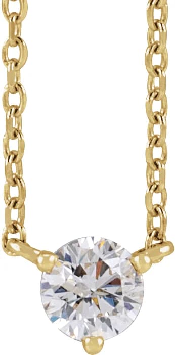 Solitaire Necklace