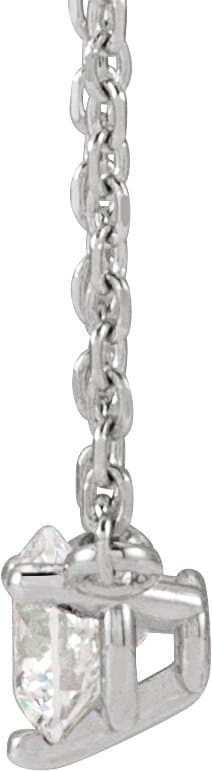 Solitaire Necklace view 2