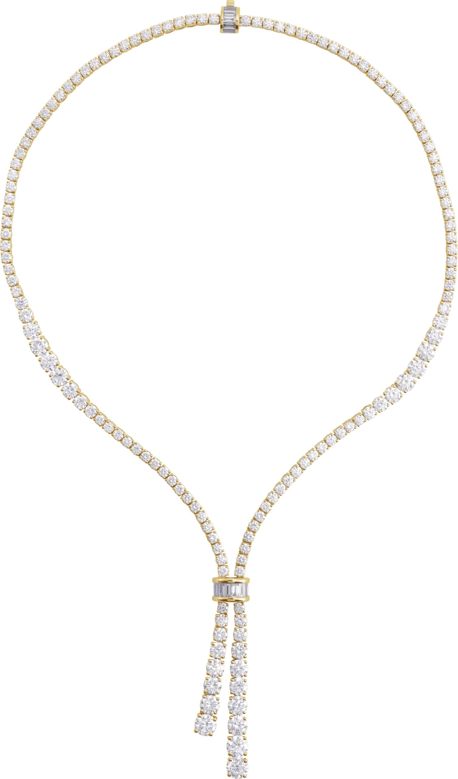 14K Rose 26 1/5 CTW Lab-Grown Diamond 20 Necklace