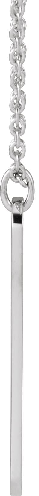 Engravable Bar Necklace or Pendant view 2