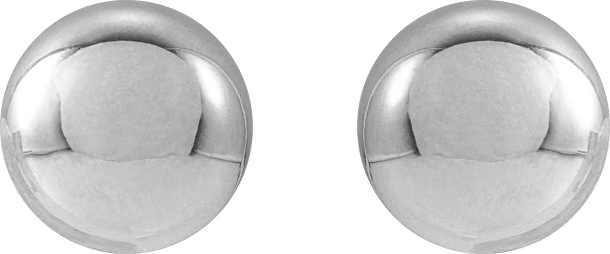 Ball Earrings, view 3
