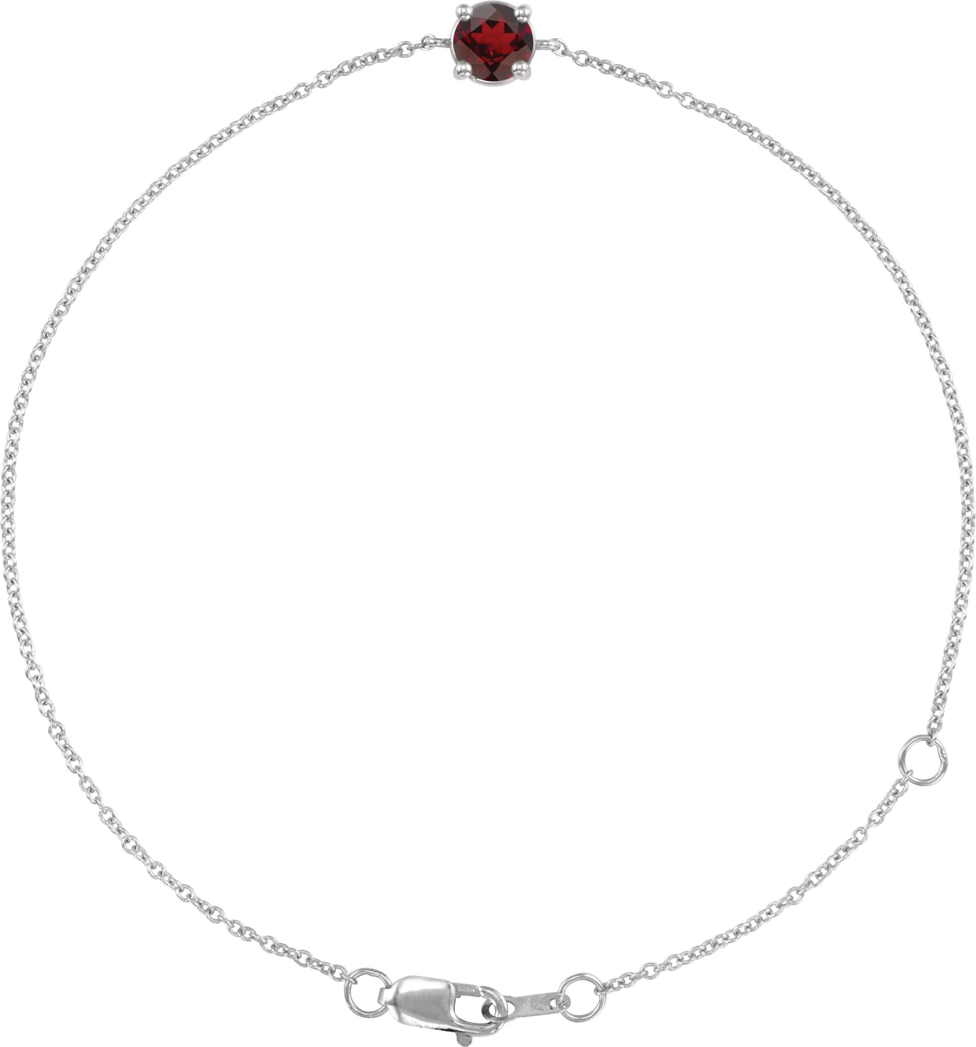 14K Rose 1/5 CT Natural Diamond 6 1/2-7 1/2" Bracelet