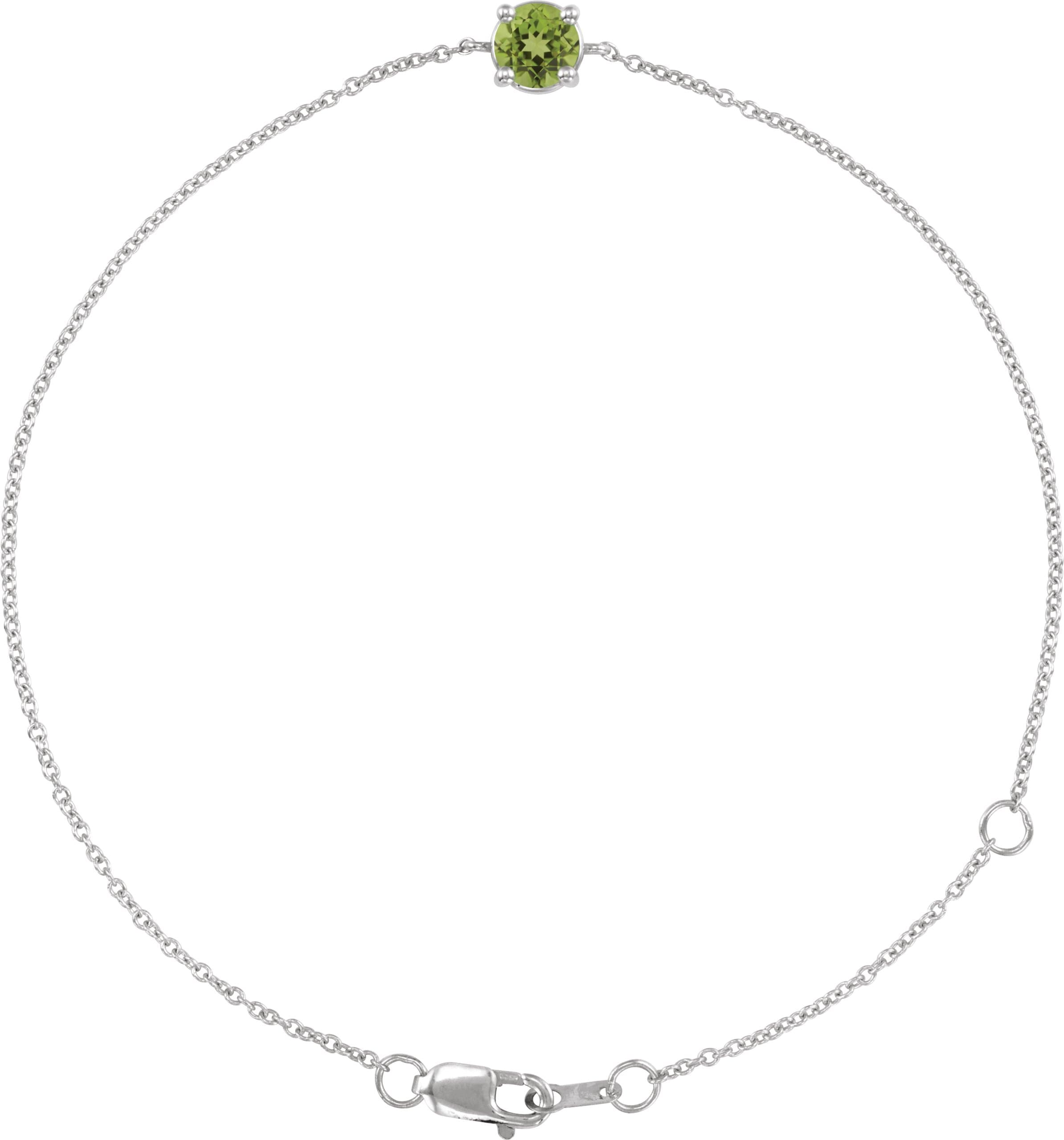 14K Rose 1/5 CT Natural Diamond 6 1/2-7 1/2" Bracelet