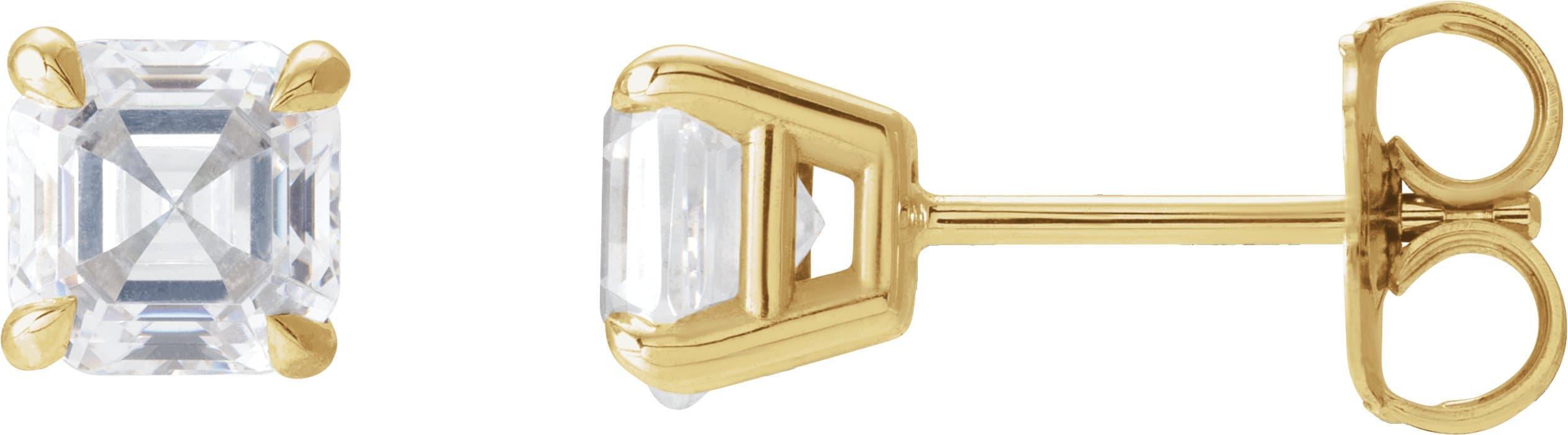 14K Rose 5/8 CTW Natural Diamond Earrings