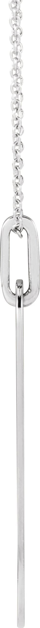 Engravable Bar Necklace or Pendant view 2