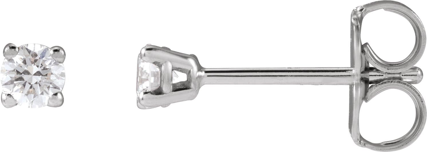 14K Rose 1 1/2 CTW Lab-Grown Diamond Earrings