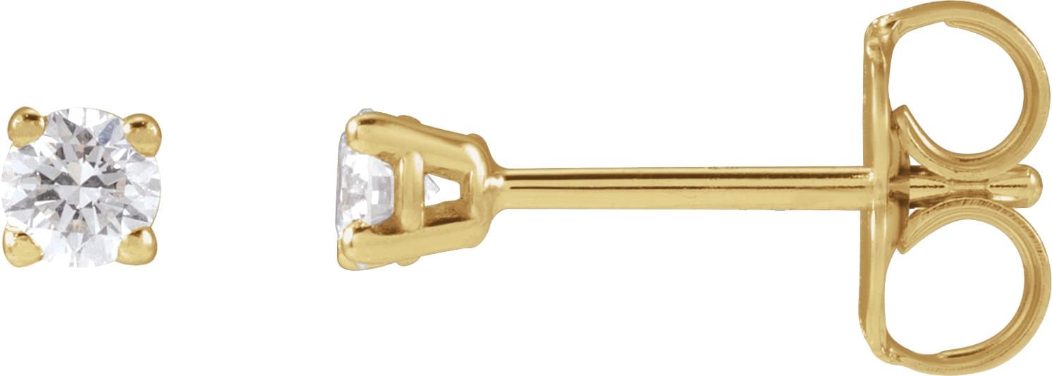 14K Rose 1 1/2 CTW Lab-Grown Diamond Earrings