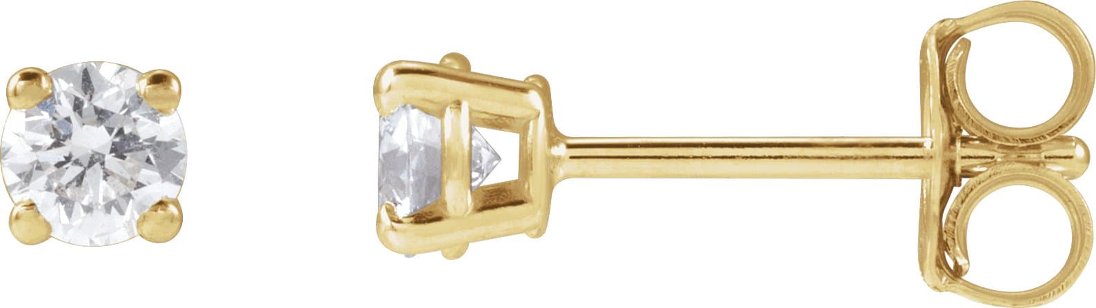14K Rose 1 1/2 CTW Lab-Grown Diamond Earrings