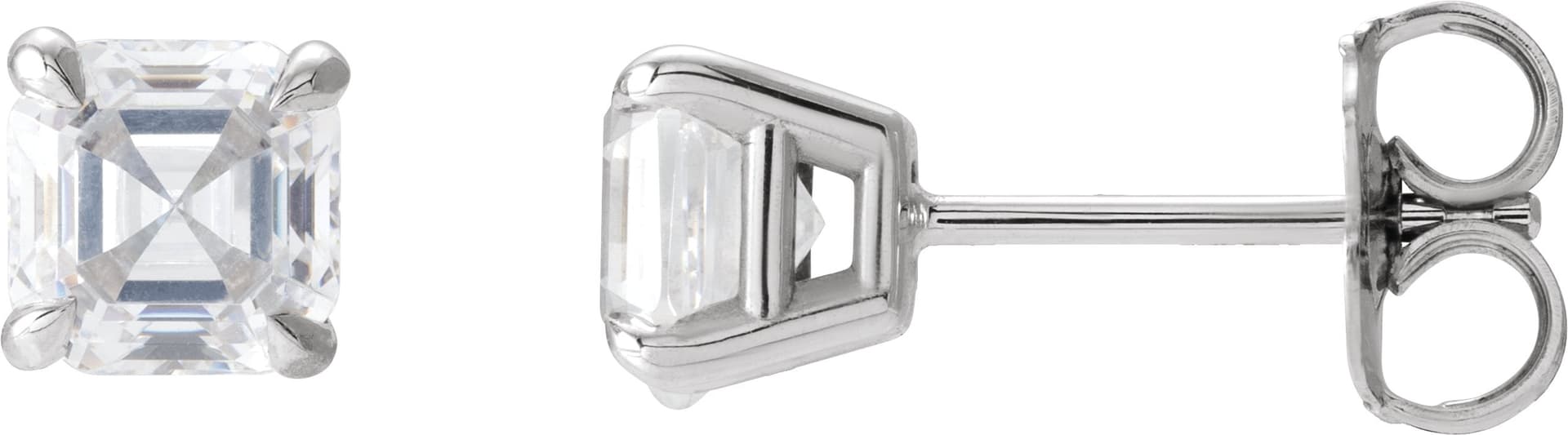 14K Rose 5/8 CTW Natural Diamond Earrings