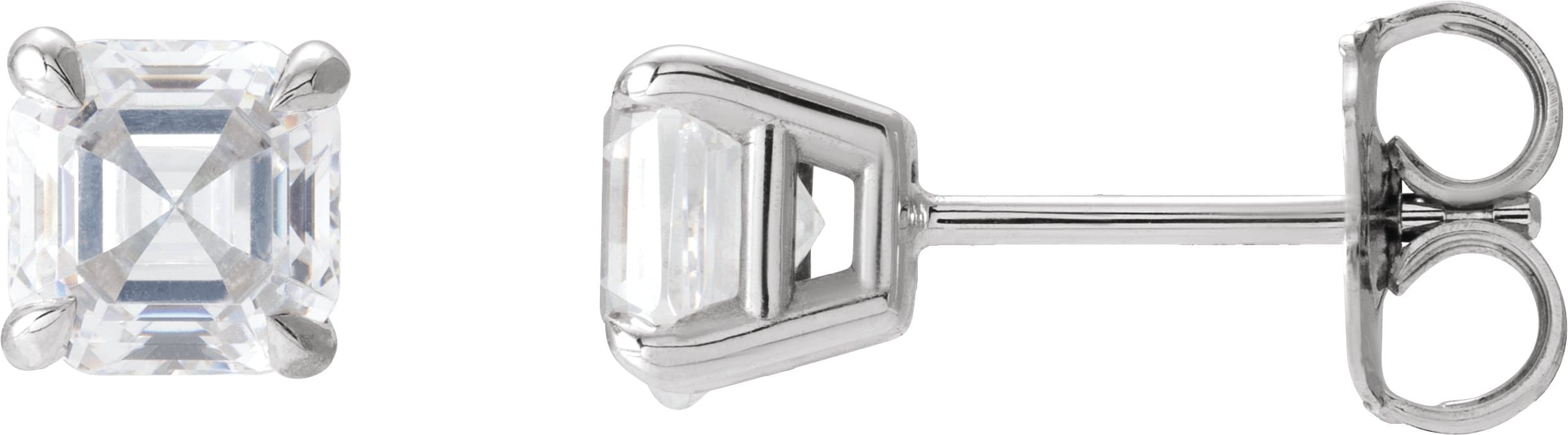 14K Rose 5/8 CTW Natural Diamond Earrings