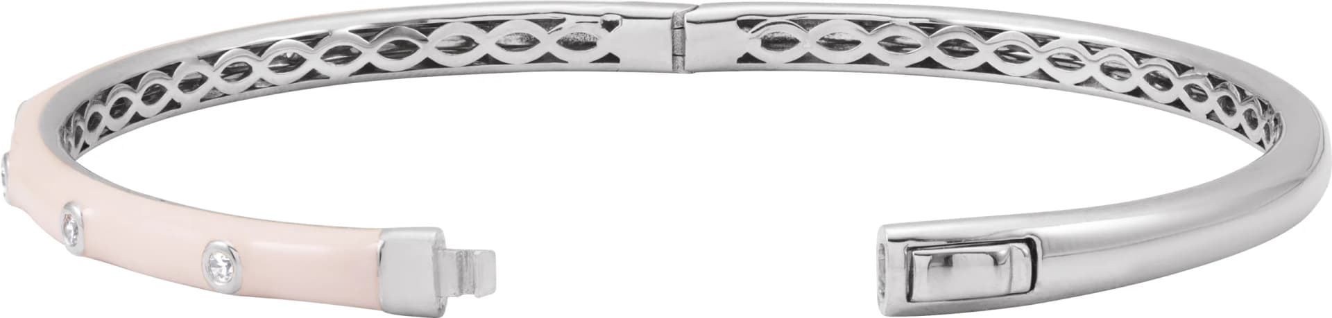 Accented Bangle Bracelet, view 4