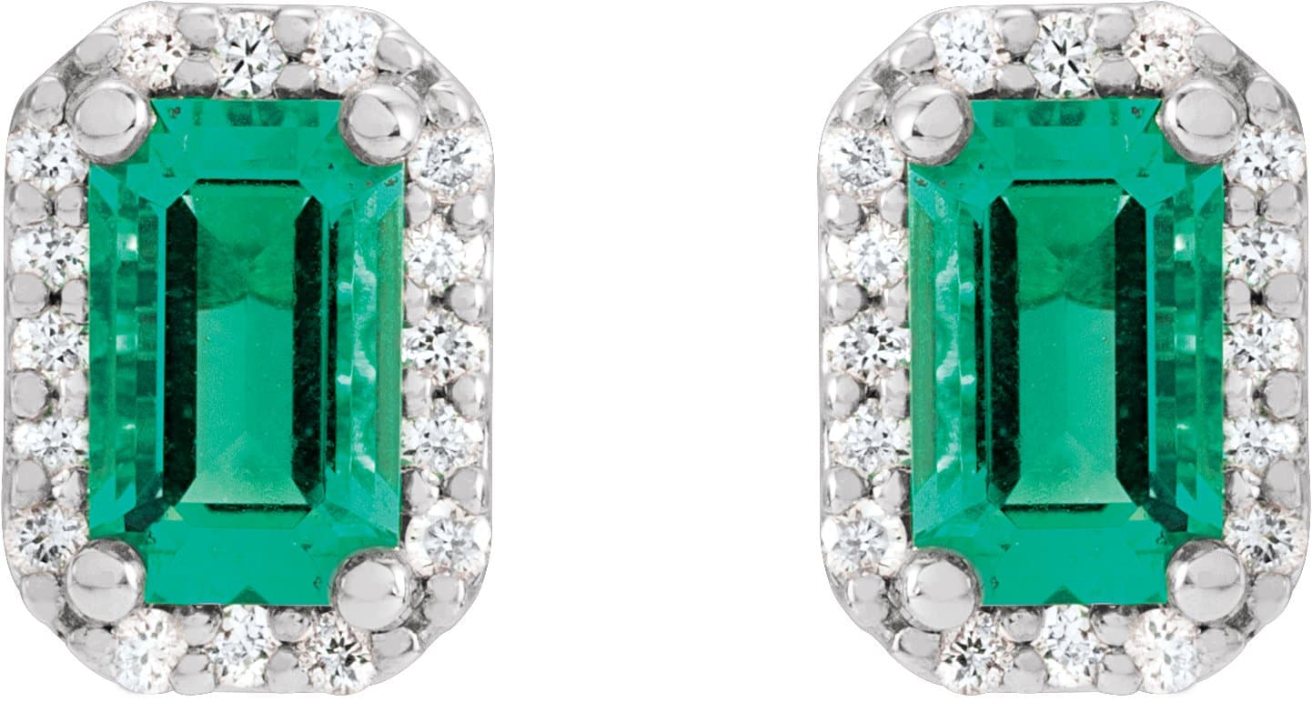 Halo-Style Earrings view 2