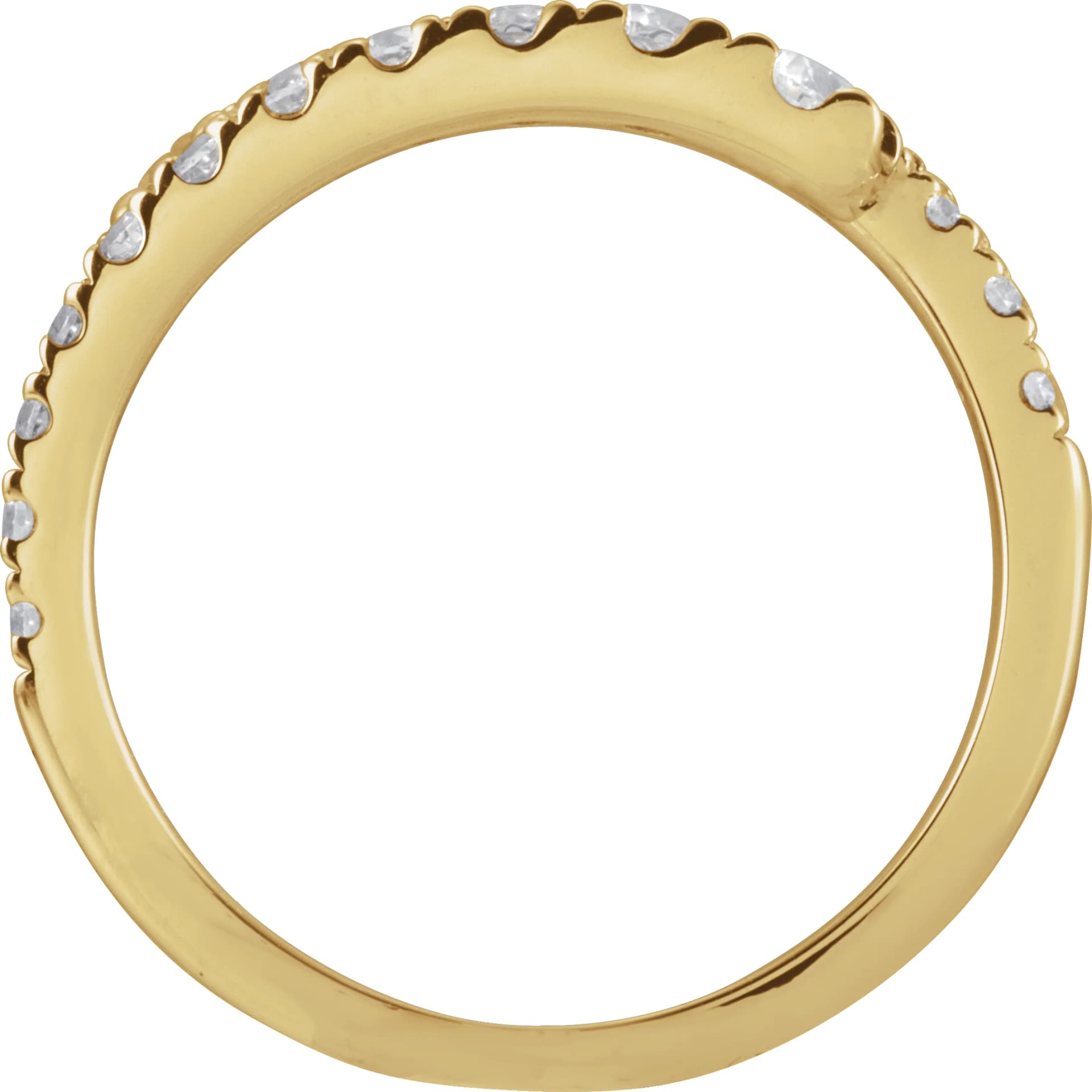 Lab-Grown Diamond Bypass Ring, view 3