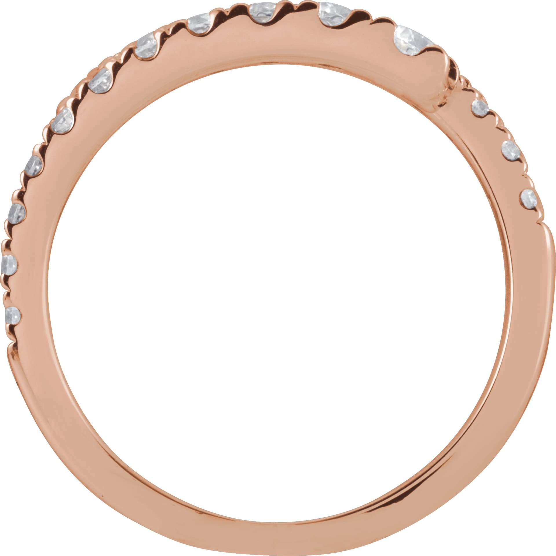 Lab-Grown Diamond Bypass Ring view 2