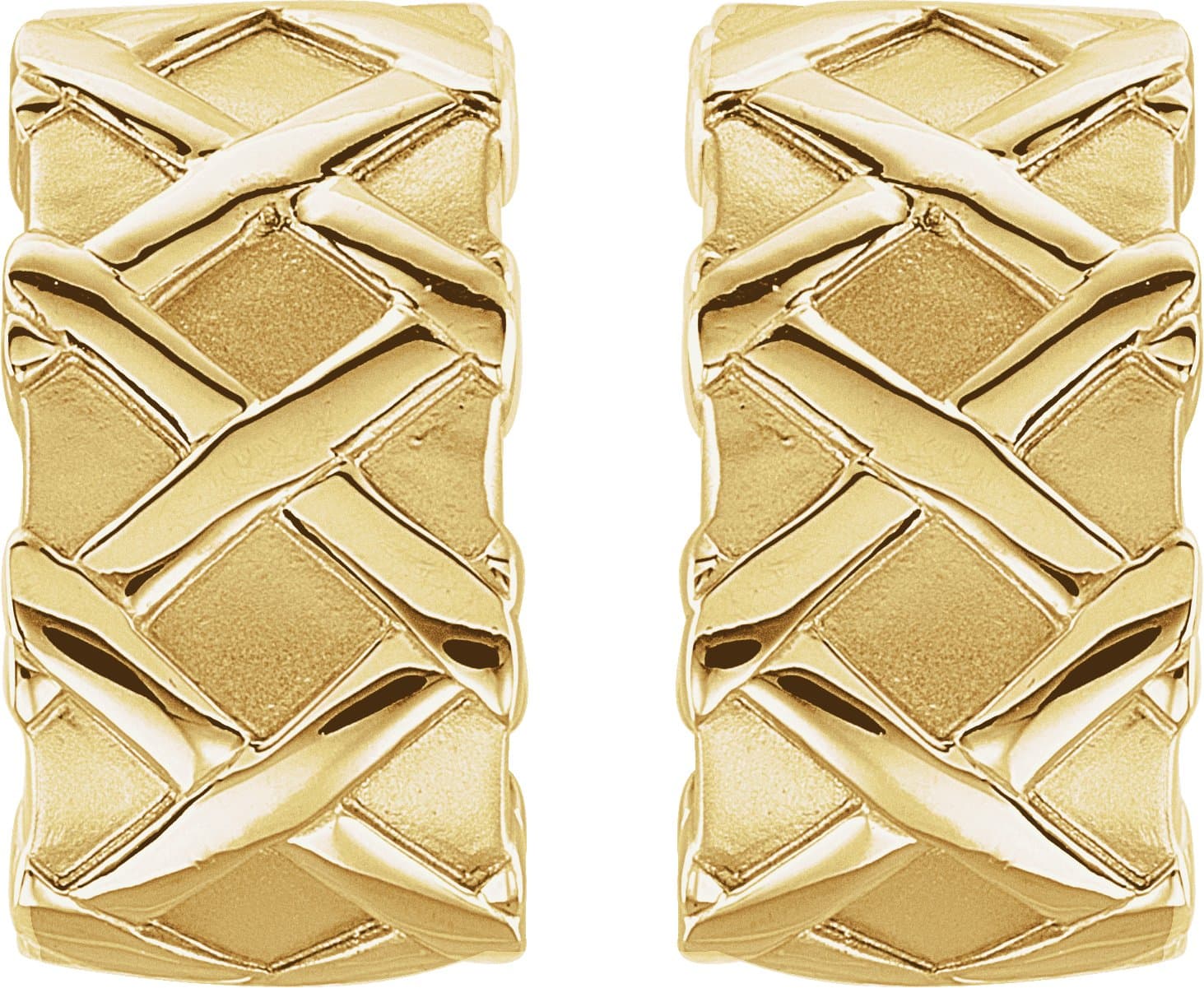 J-Hoop Earrings view 2