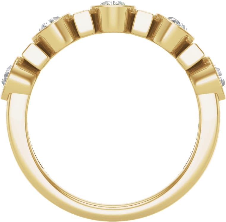 Multi-Shape Anniversary Band view 2
