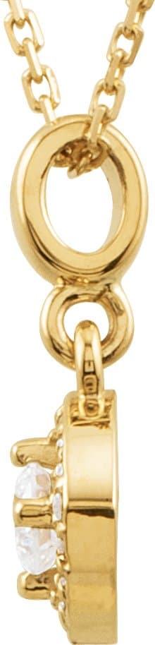 Halo-Style Necklace or Pendant view 2