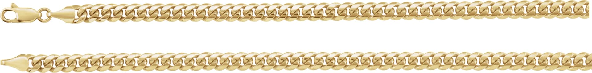 5 mm Miami Cuban Curb Chain, view 4