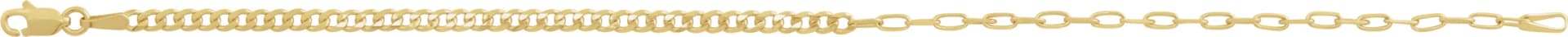 2.7 mm Curb & Paperclip-Style Chain, view 4