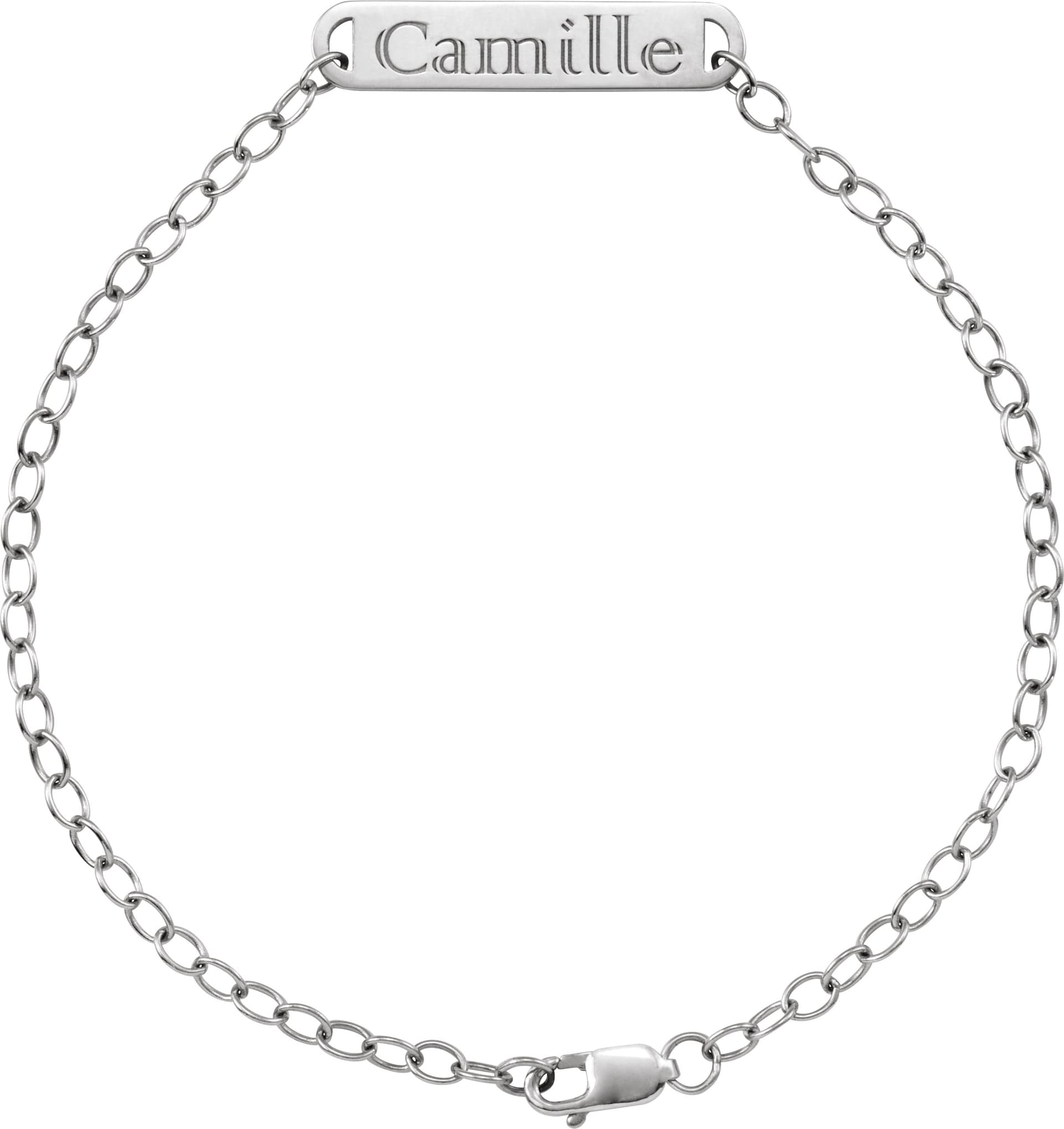 Engravable Bar Bracelet view 3