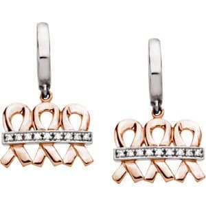 Me and My Two Friends® Diamond Earrings view 2