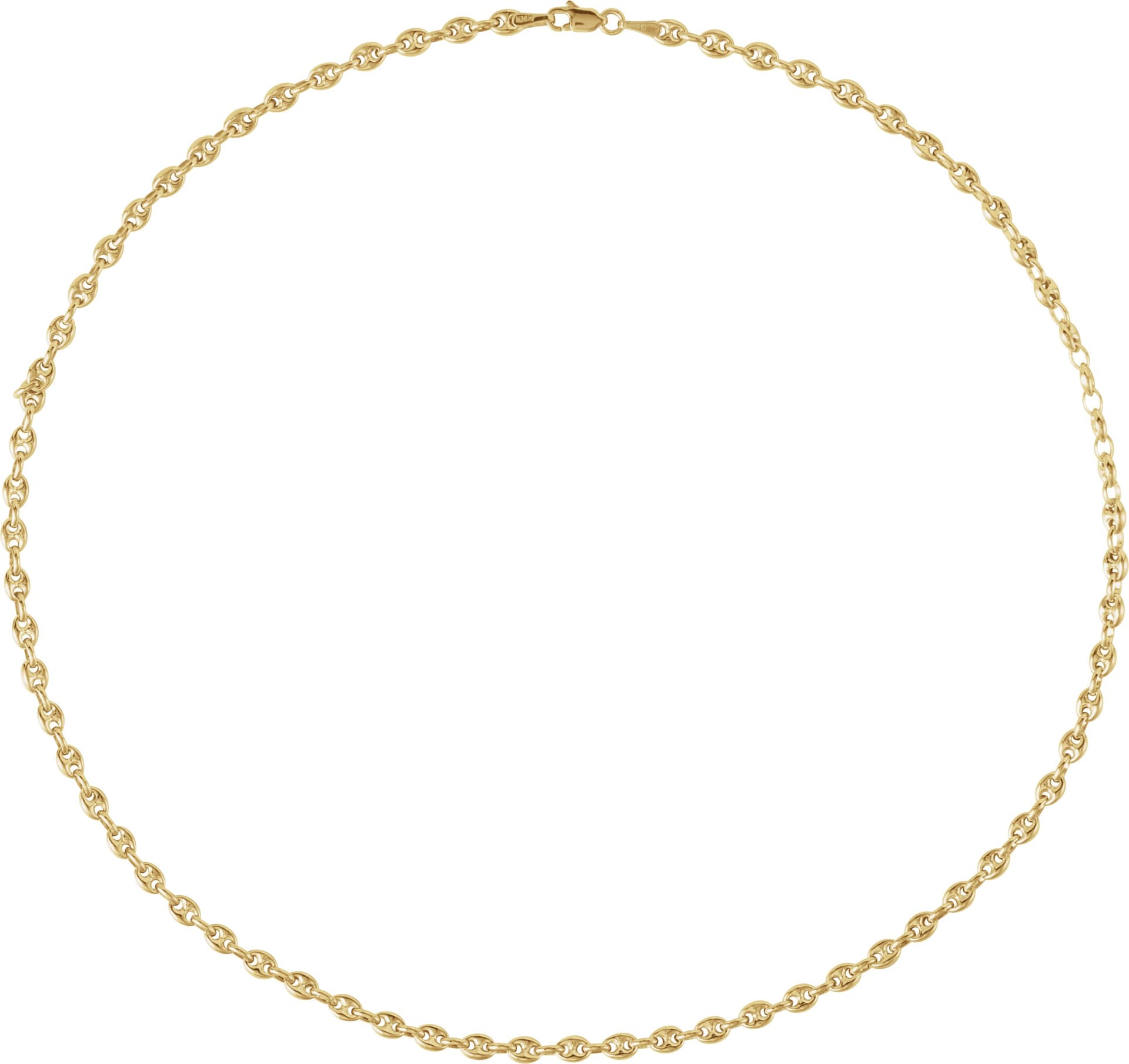 3.8 mm Hollow Puffed Anchor Chain view 2