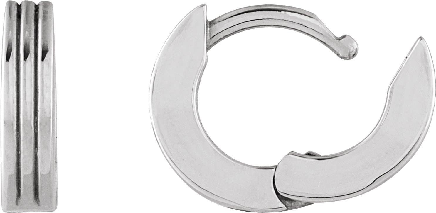 Huggie Hoop Earrings view 2