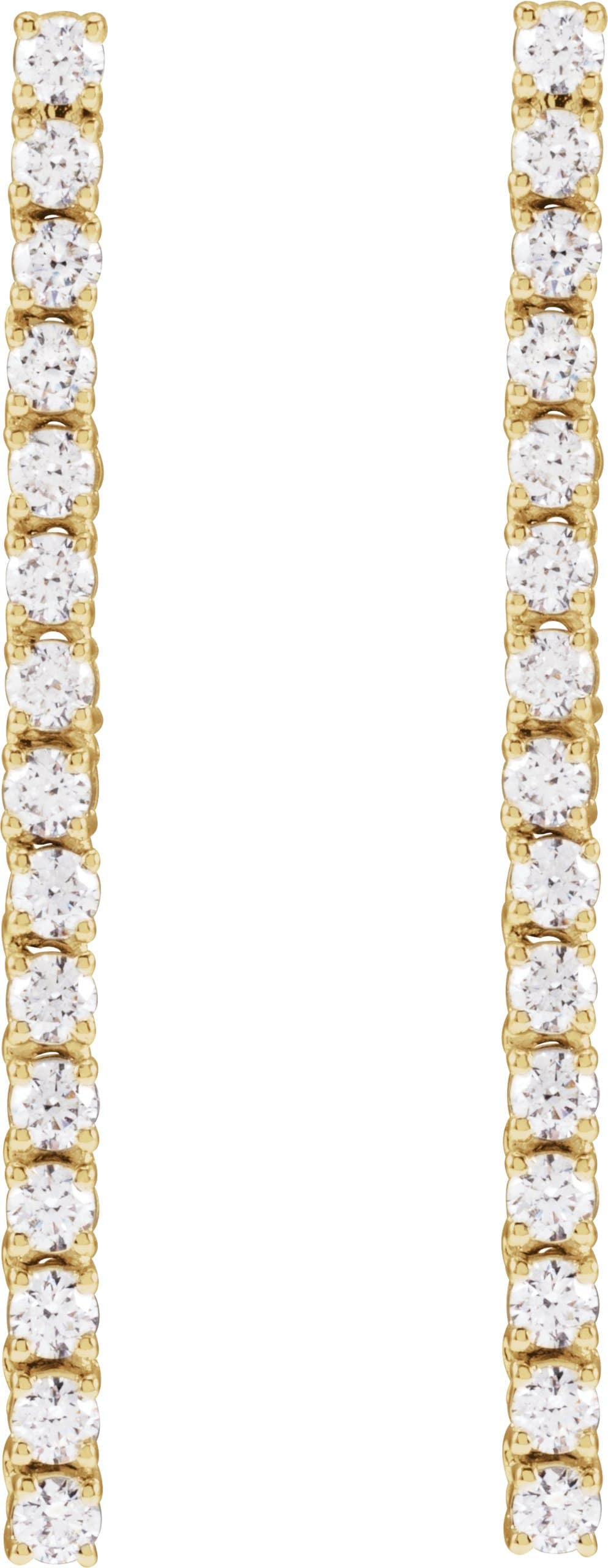 Accented Drop Earrings view 2