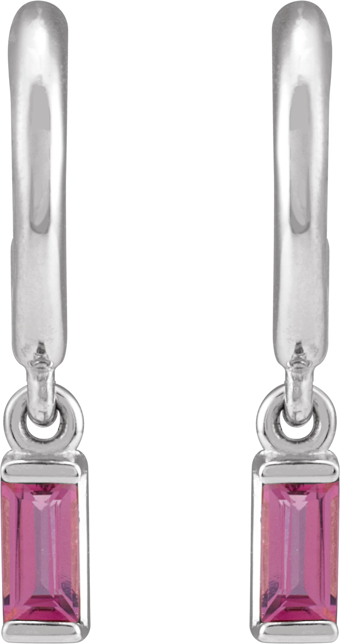 Accented Hoop Earrings, view 3