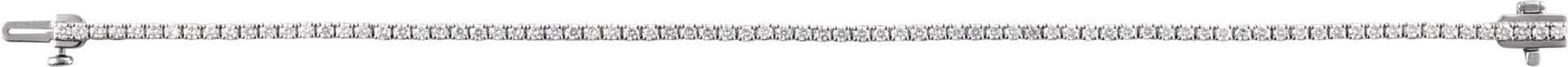 Lab-Grown Diamond Line Bracelet — view 4