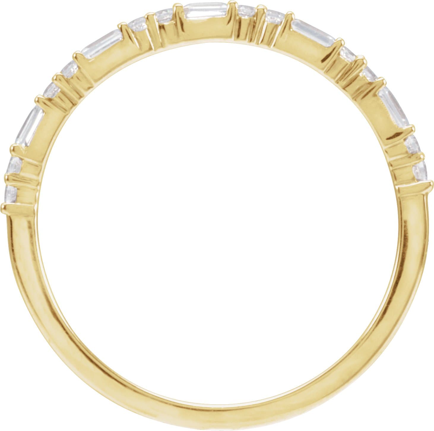Stackable Accented Ring view 2