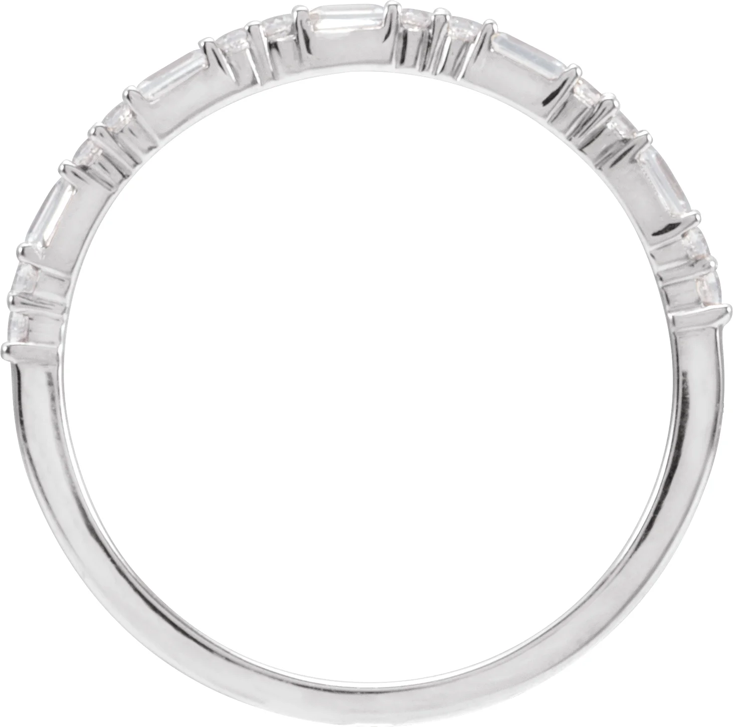 Stackable Accented Ring, view 3