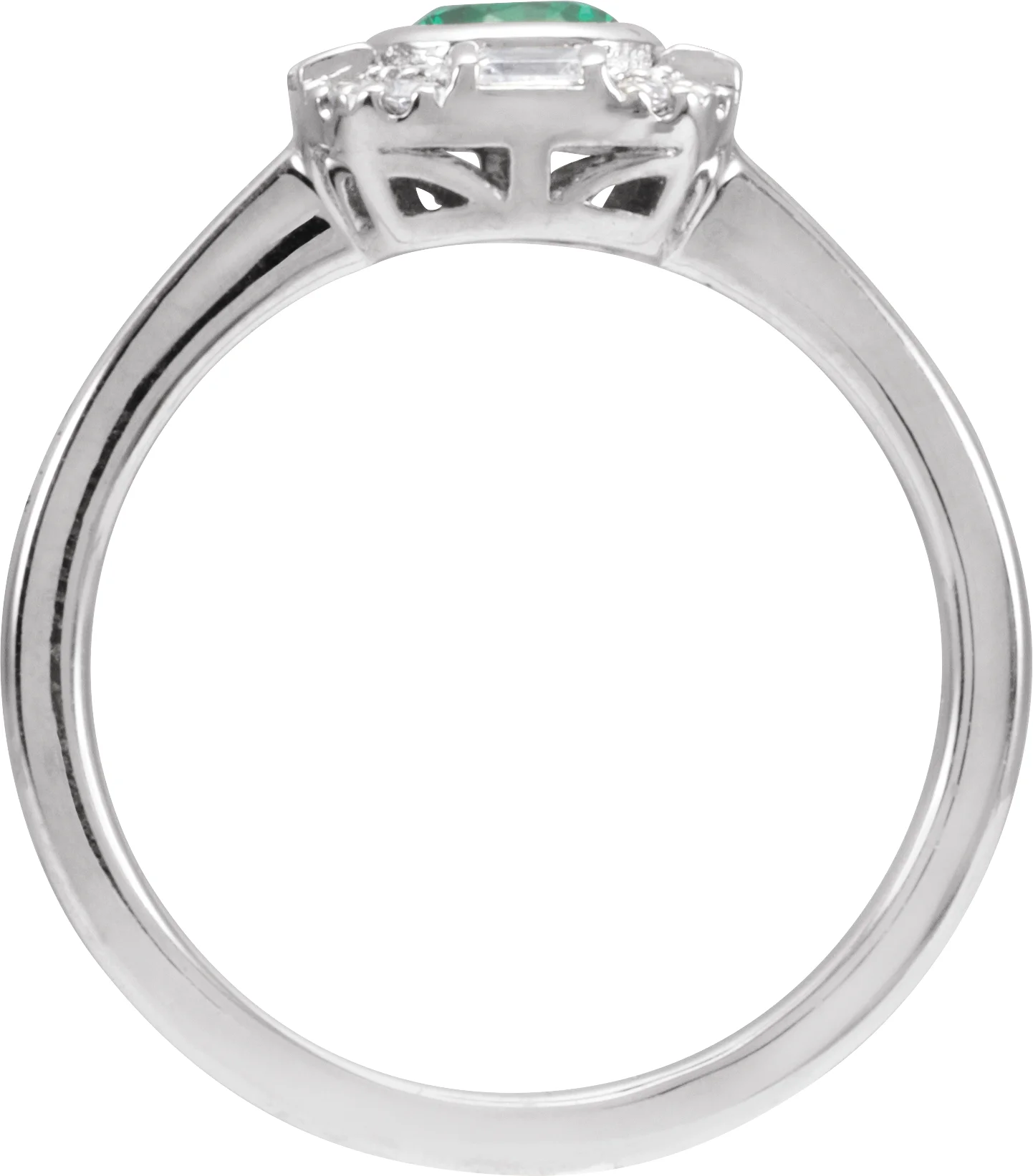 Halo-Style Ring, view 3