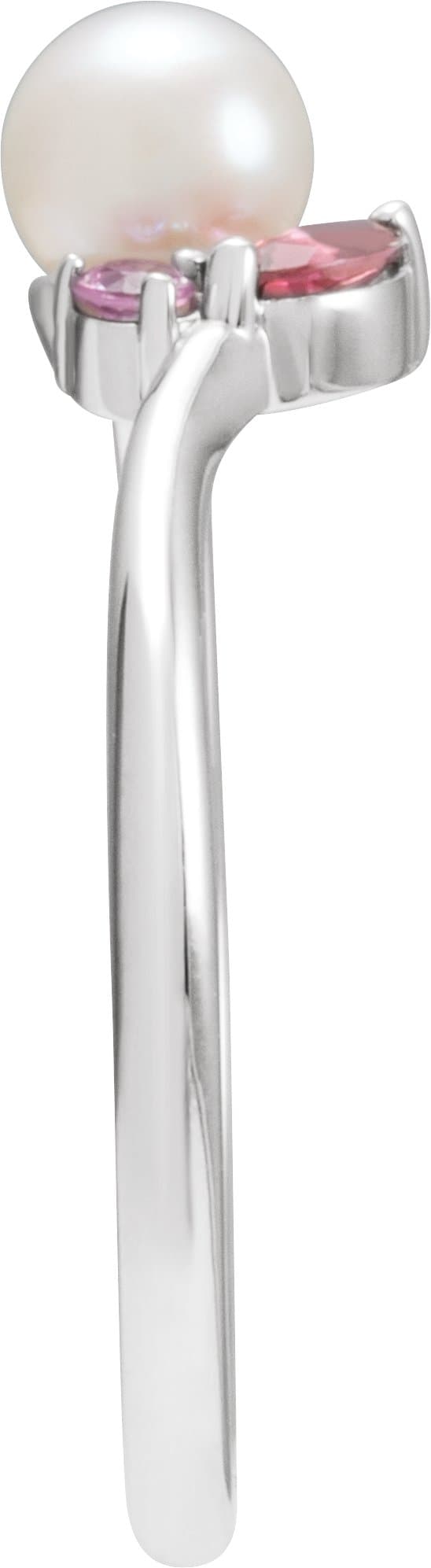 Accented Pearl Ring view 3