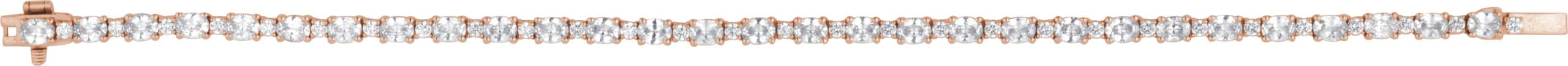Lab-Grown Diamond Line Bracelet view 3