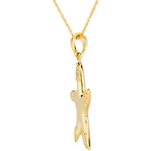 Accented Starfish Necklace view 2