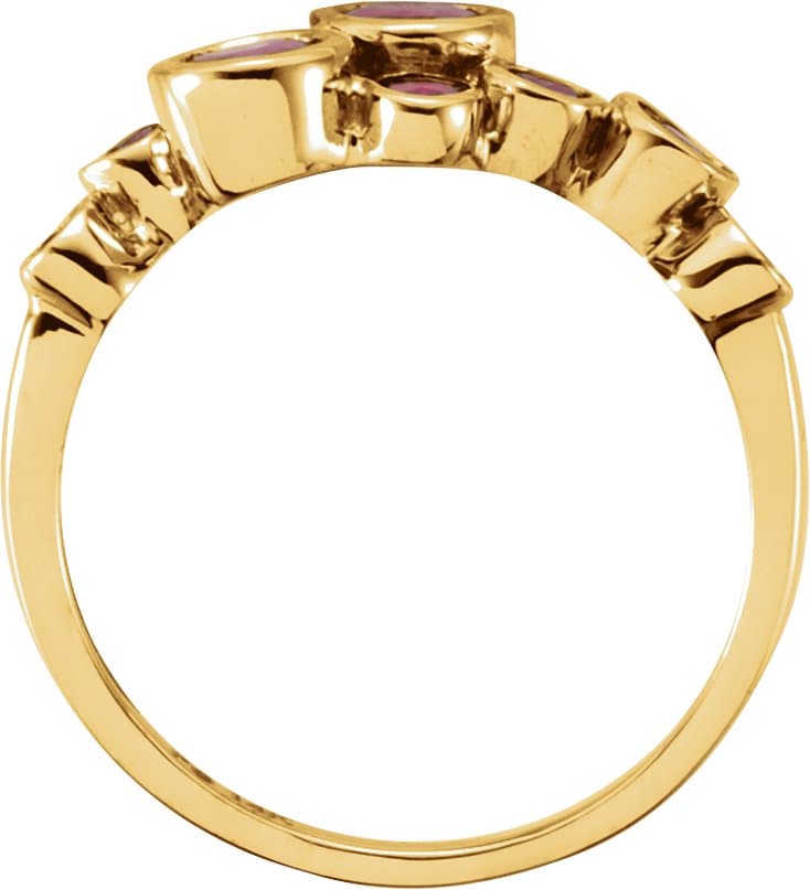 Bezel-Set Ring view 2