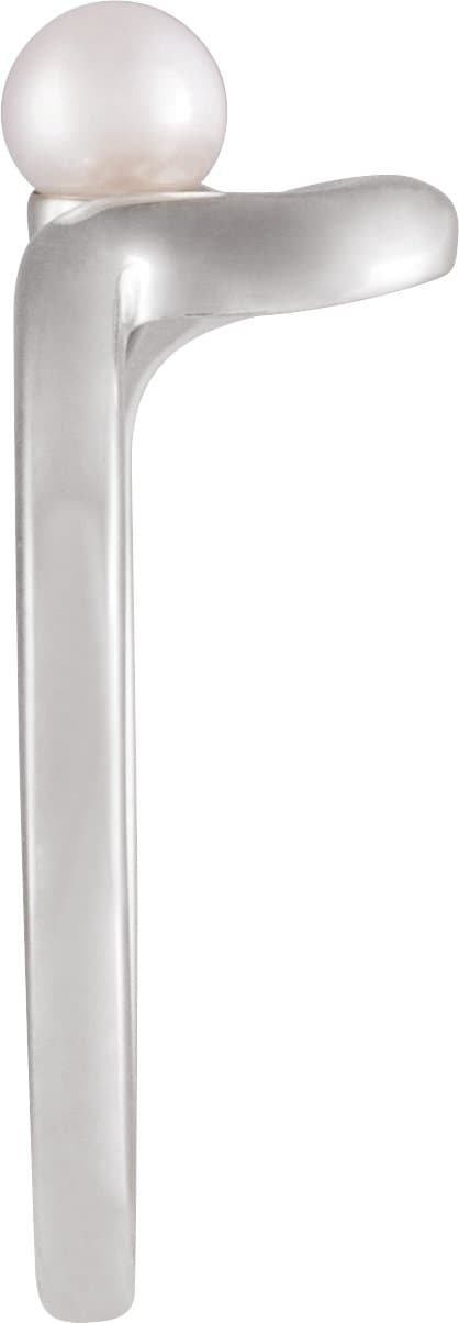 Freeform Pearl Ring view 3