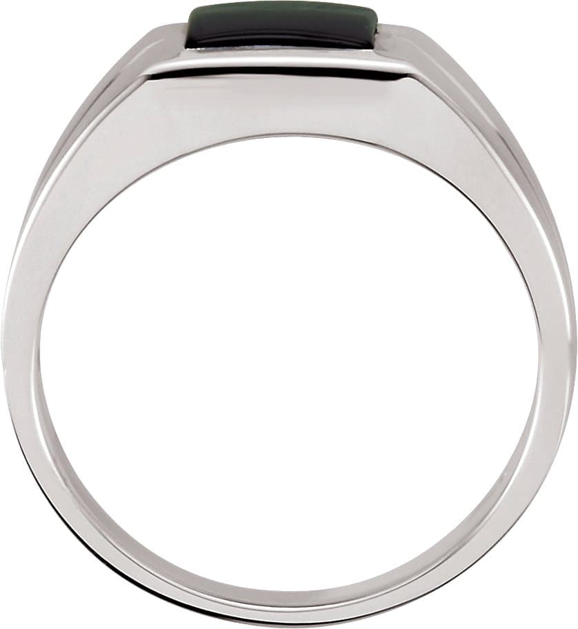 Bezel-Set Cabochon Ring view 2