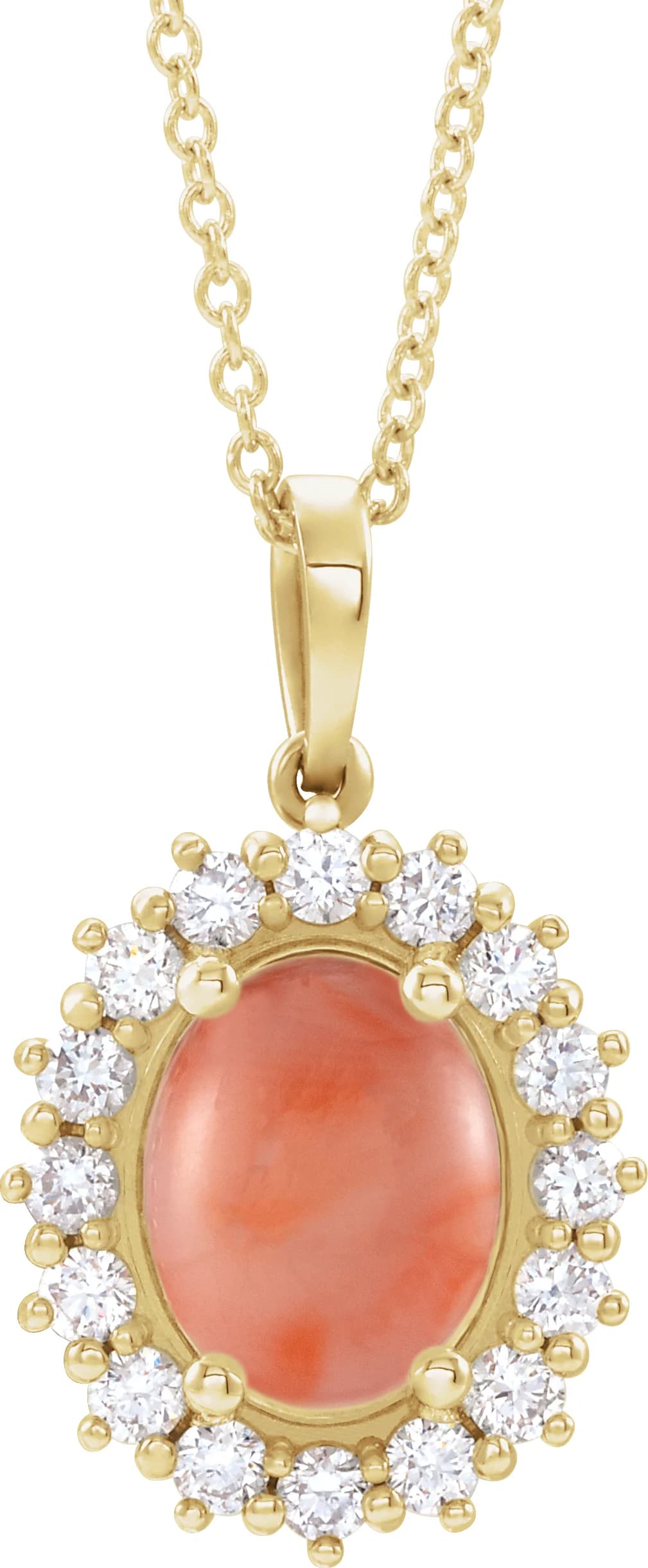 Halo-Style Necklace