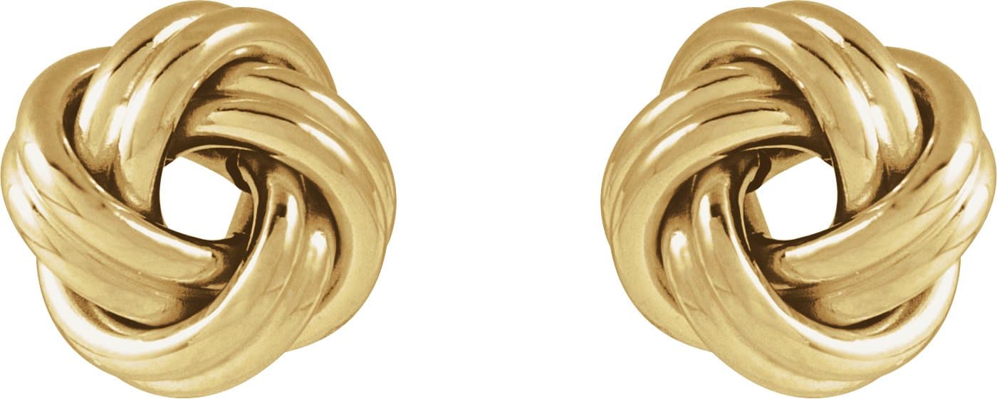 Knot Earrings view 2