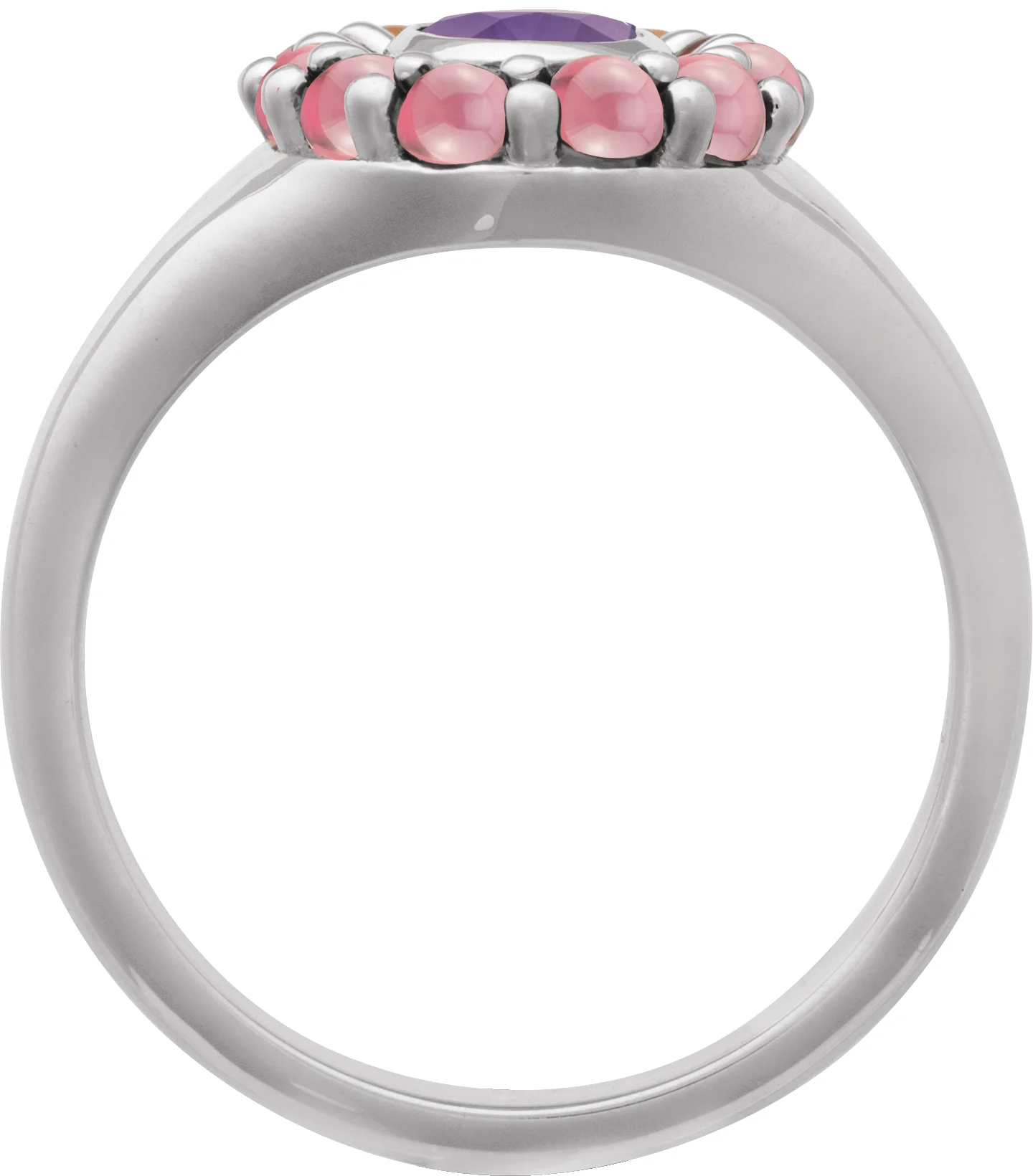 Halo-Style Ring, view 3